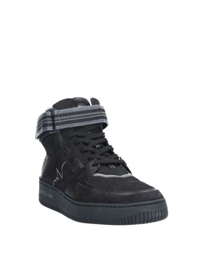 Shop Alberto Premi Sneakers In Black