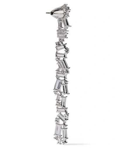 Shop Noir Jewelry Earrings In Silver