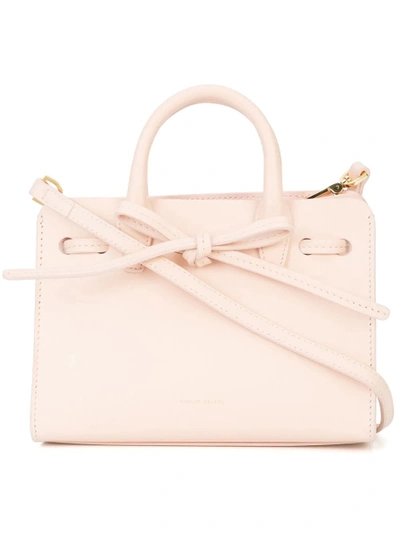 Shop Mansurgavriel Mini Mini Sun Bag Rosa