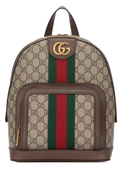 Shop Gucci Ophidia Gg Small Backpack In Multi