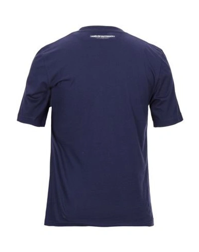 Shop Band Of Outsiders T-shirts In Blue