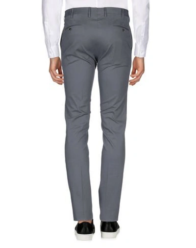 Shop Pt01 Pt Torino Man Pants Grey Size 44 Cotton, Elastane