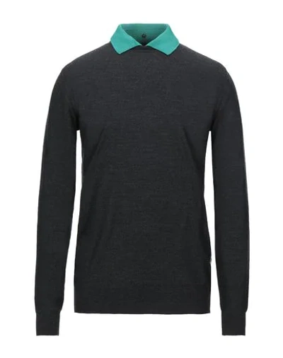 Shop Band Of Outsiders Sweaters In Steel Grey