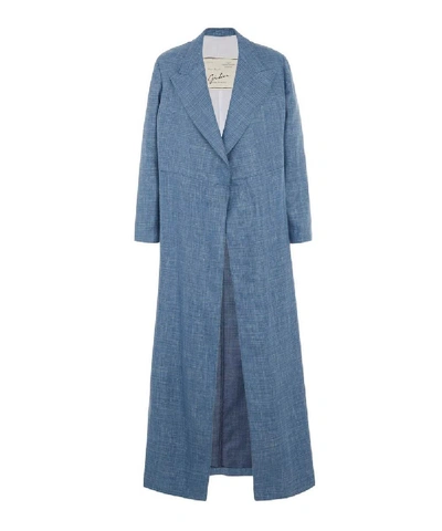 Shop Giuliva Heritage Collection The Christine Coat In Sky Blue