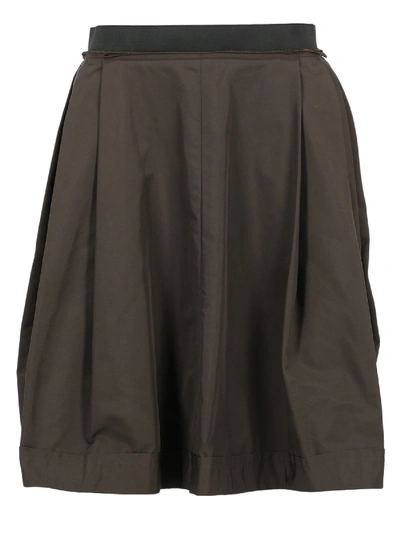 Pre-owned Lanvin Skirts In Brown