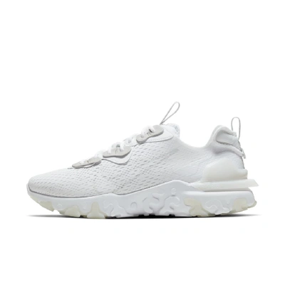 Shop Nike React Vision Men's Shoe In White,white,light Smoke Grey,light Smoke Grey
