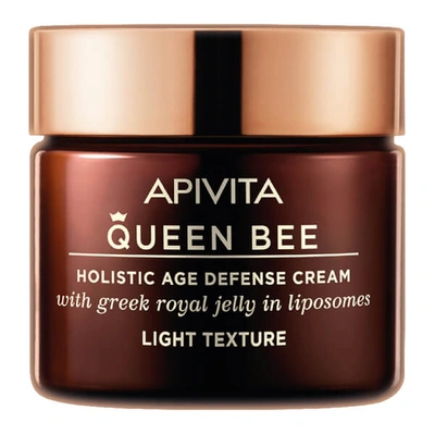 Shop Apivita Queen Bee Holistic Age Defense Light Texture Cream 1.69 Fl. oz