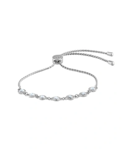 Shop Tommy Hilfiger Women's Silver-tone Stainless Steel Bracelet