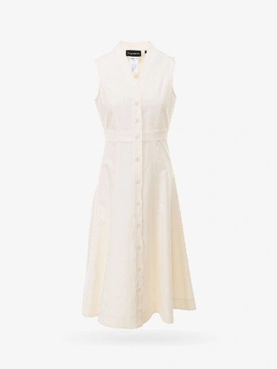 Shop Sportmax Code Dress In White