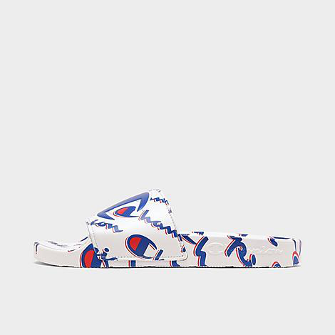 champion white sandals