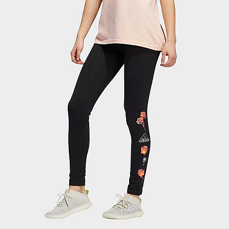 adidas women's floral leggings