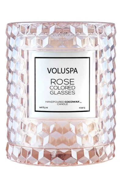 Shop Voluspa Roses Icon Cloche Cover Candle, 8.5 oz In Rose Colored Glasses