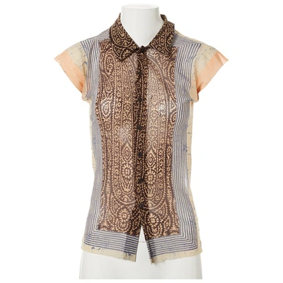Pre-owned Jean Paul Gaultier Multicolour Synthetic Top