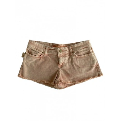 Pre-owned Zadig & Voltaire Orange Cotton Shorts