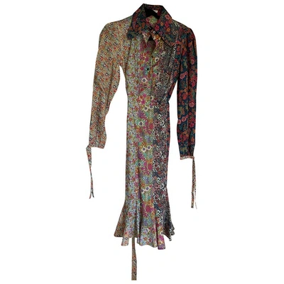 Pre-owned Olympia Le-tan Multicolour Cotton Dress
