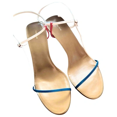 Pre-owned The Row Bare Multicolour Leather Sandals