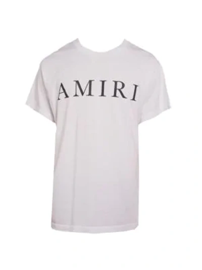 Shop Amiri Graphic Logo T-shirt In White