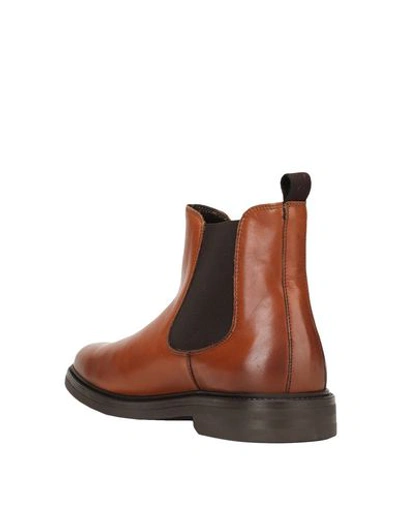 Shop A.testoni Ankle Boots In Brown