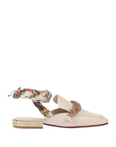 Shop Ash Ballet Flats In Ivory