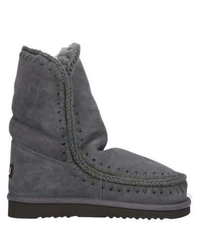 Shop Mou Ankle Boot In Lead
