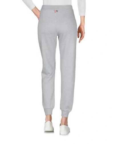 Shop Thom Browne Woman Pants Grey Size 0 Cotton, Elastane