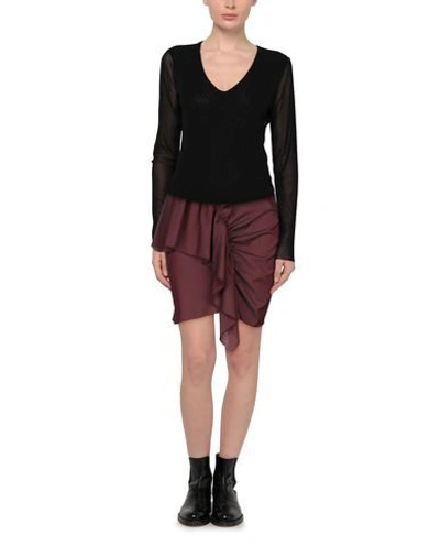 Isabel Marant Étoile Mini Skirts In Brown