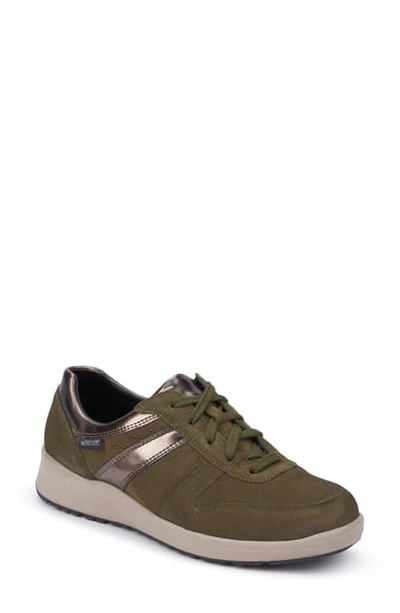 Shop Mephisto Rebeca Sneaker In Loden Leather