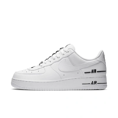 Shop Nike Air Force 1 '07 Men's Shoe (white) In White,black,white