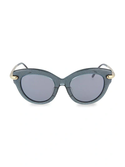 Shop Pomellato 51mm Cat Eye Sunglasses In Grey