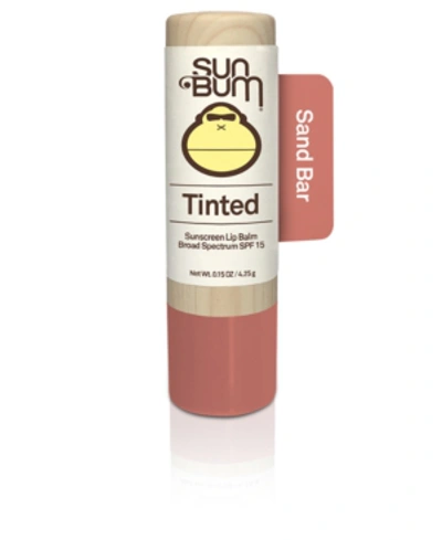 Shop Sun Bum Tinted Sunscreen Lip Balm Spf 15, 0.15 Oz. In Sandbar