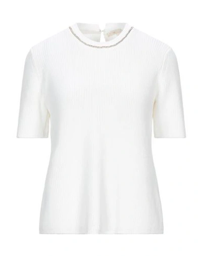 Shop Maje Sweaters In White