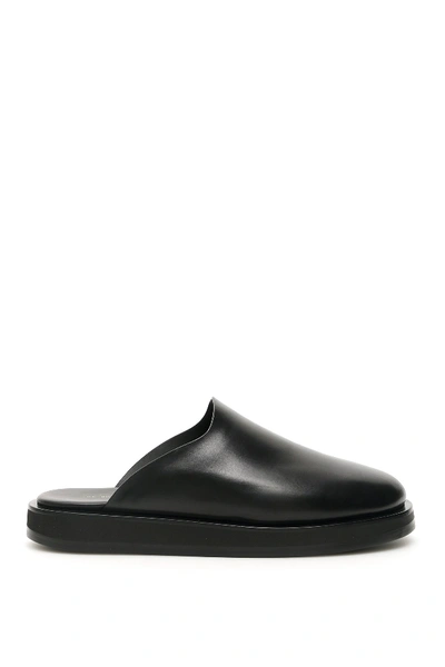 Shop The Row Sabot Shoes In Black