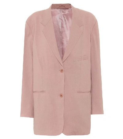 Shop The Frankie Shop Pernille Single-breasted Blazer In Pink