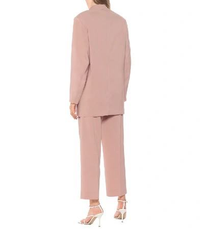 Shop The Frankie Shop Pernille Single-breasted Blazer In Pink