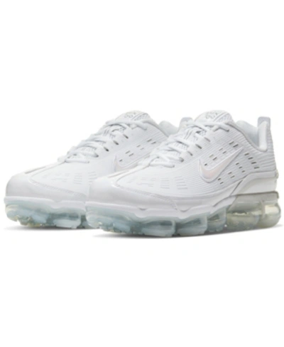 Shop Nike Men's Air Vapormax 360 Running Sneakers From Finish Line In White