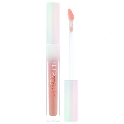 Shop Huda Beauty Silk Balm Hydrating And Nourishing Lip Balm Blush 0.1 oz/ 3 ml