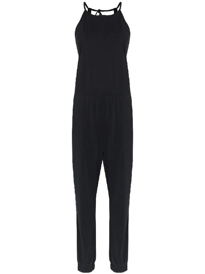 Shop Sweaty Betty Elasticated-waist Jumpsuit In Black