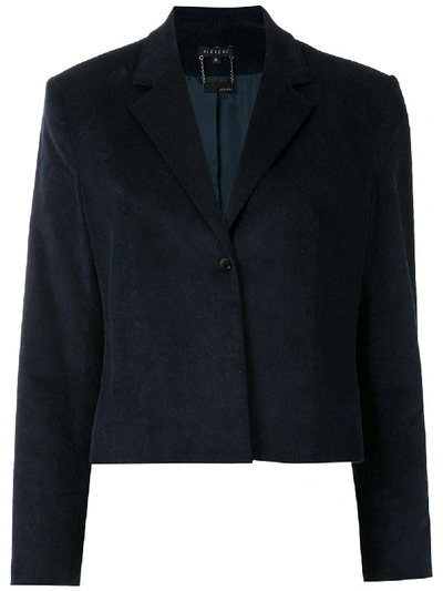 Shop Alcaçuz Spencer Raul Corduroy Blazer In Blue