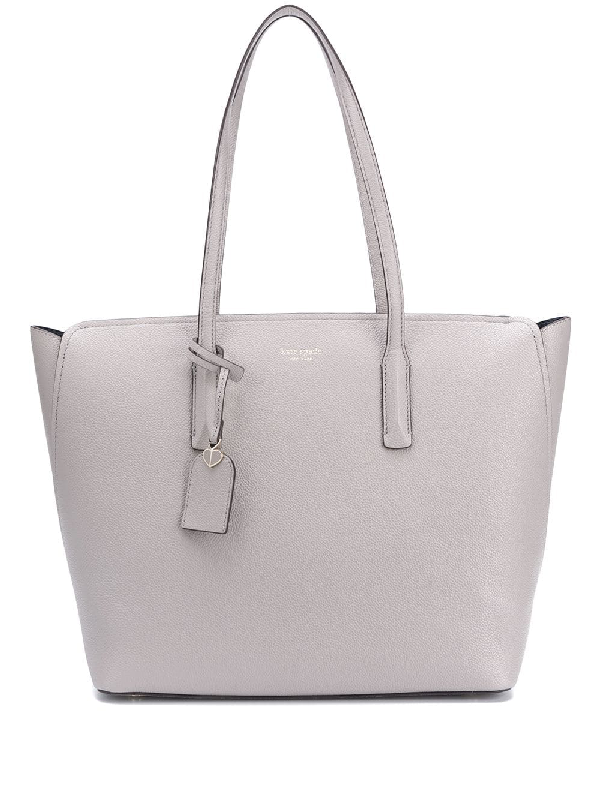 large grey tote