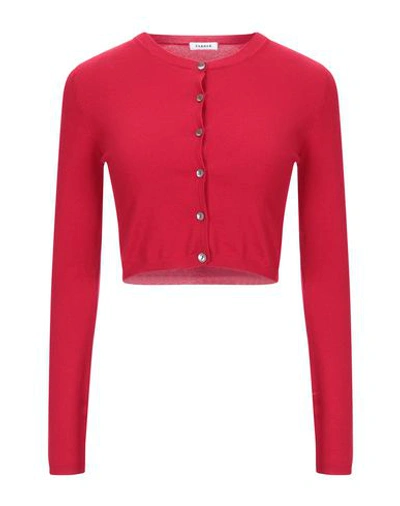 Shop P.a.r.o.s.h P. A.r. O.s. H. Woman Cardigan Red Size S Wool, Cashmere, Elastane
