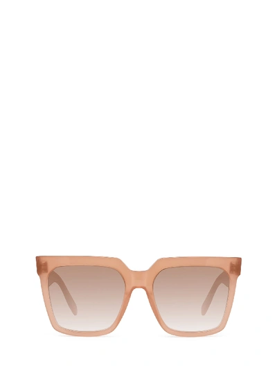 Shop Celine Cl4055in Pink Sunglasses In 72f