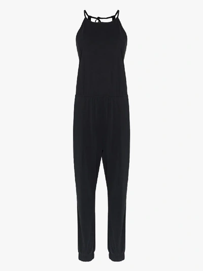 Shop Sweaty Betty Elasticated Waist Jumpsuit In Black