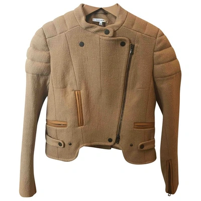 Pre-owned Carven Jacket In Beige