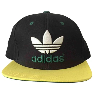 Pre-owned Adidas Originals Black Cotton Hat & Pull On Hat