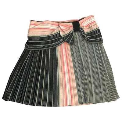 Pre-owned Hoss Intropia Mid-length Skirt In Black