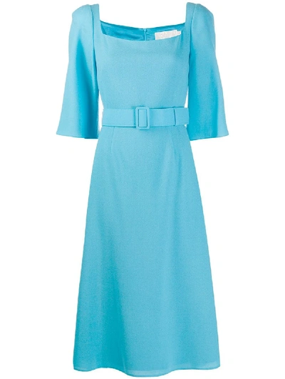 Shop Goat 'jubilee' Kleid Mit Gürtel In Blue