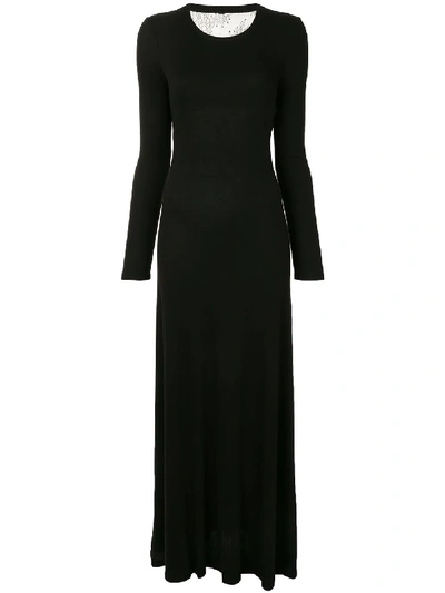 Shop Bcbg Max Azria Abendkleid Mit Einsatz In Black