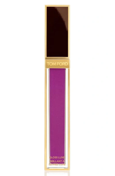 Shop Tom Ford Gloss Luxe Moisturizing Lipgloss In 16 Immortelle