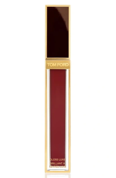 Shop Tom Ford Gloss Luxe Moisturizing Lipgloss In 18 Saboteur