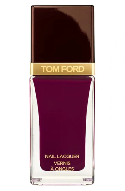 Shop Tom Ford Nail Lacquer In Plum Noir